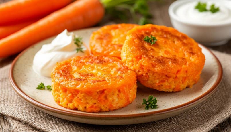 сырники из творога с морковью