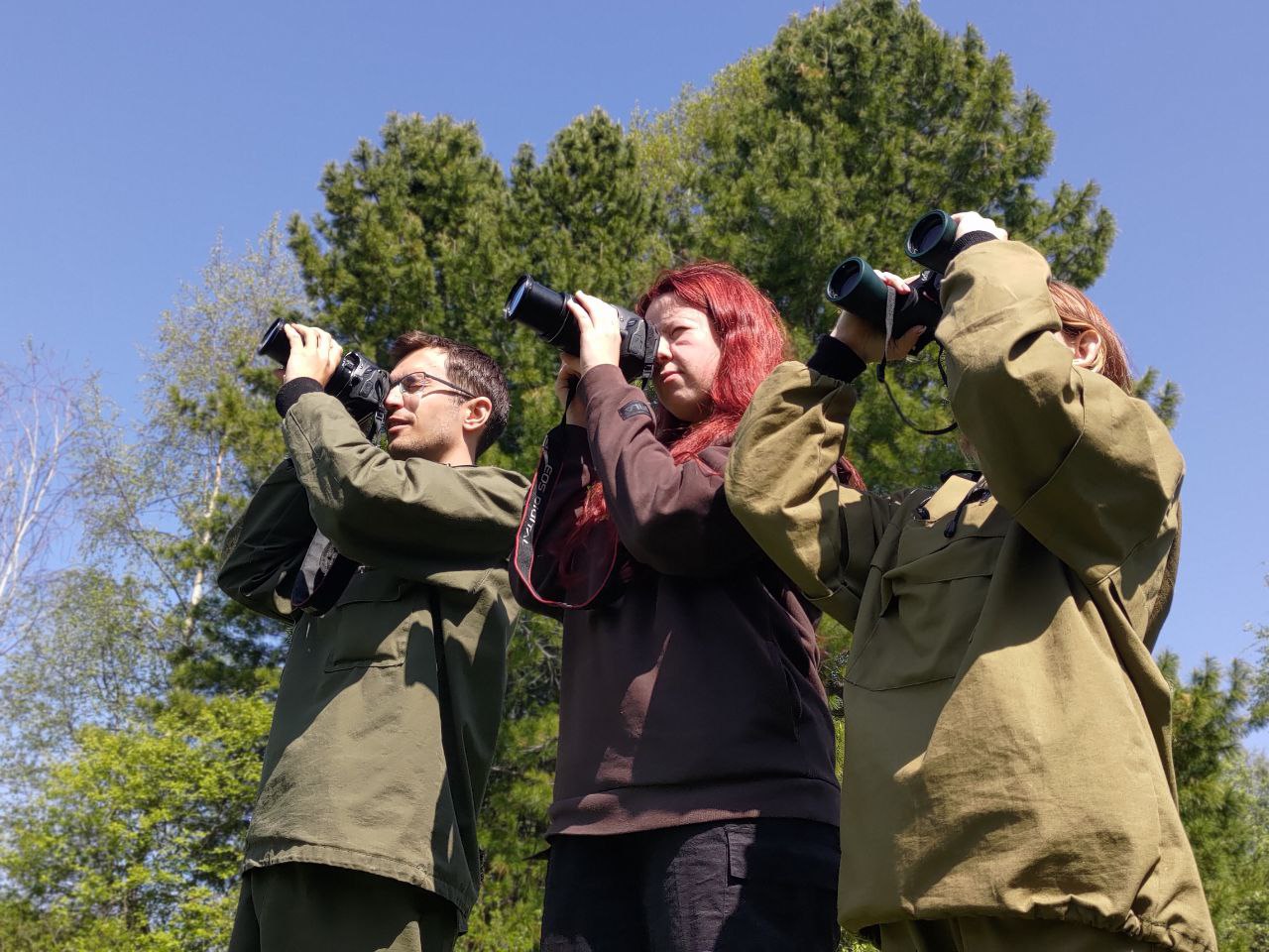 Волонтеры Байкальского заповедника 