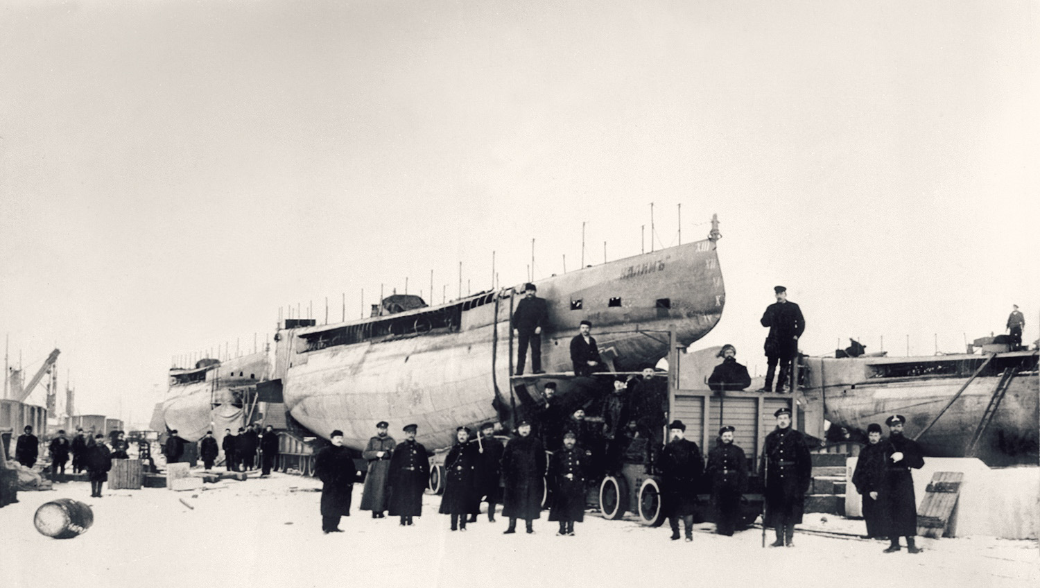 Русско-японская война. Подводная лодка «Налим»