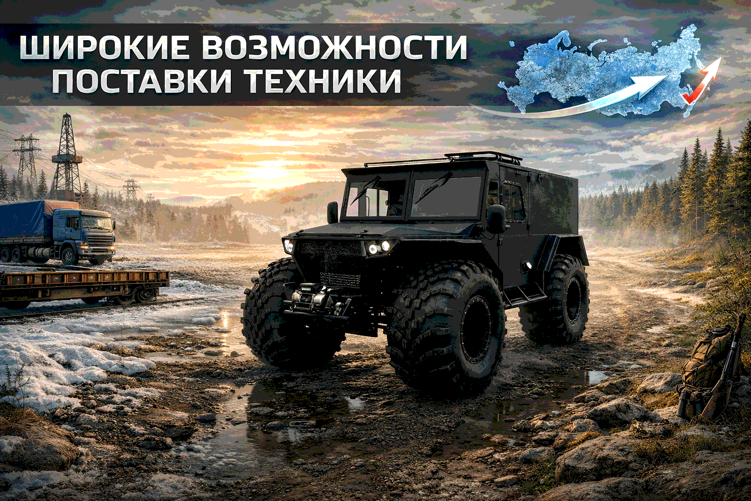 Вездеходы и снегоболотоходы восток