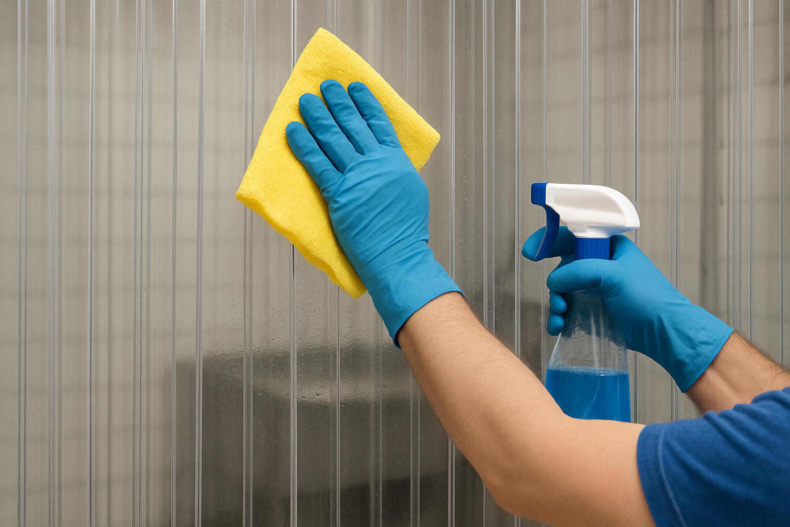 Уход за ПВХ-завесами: 7 правил для продления срока службы