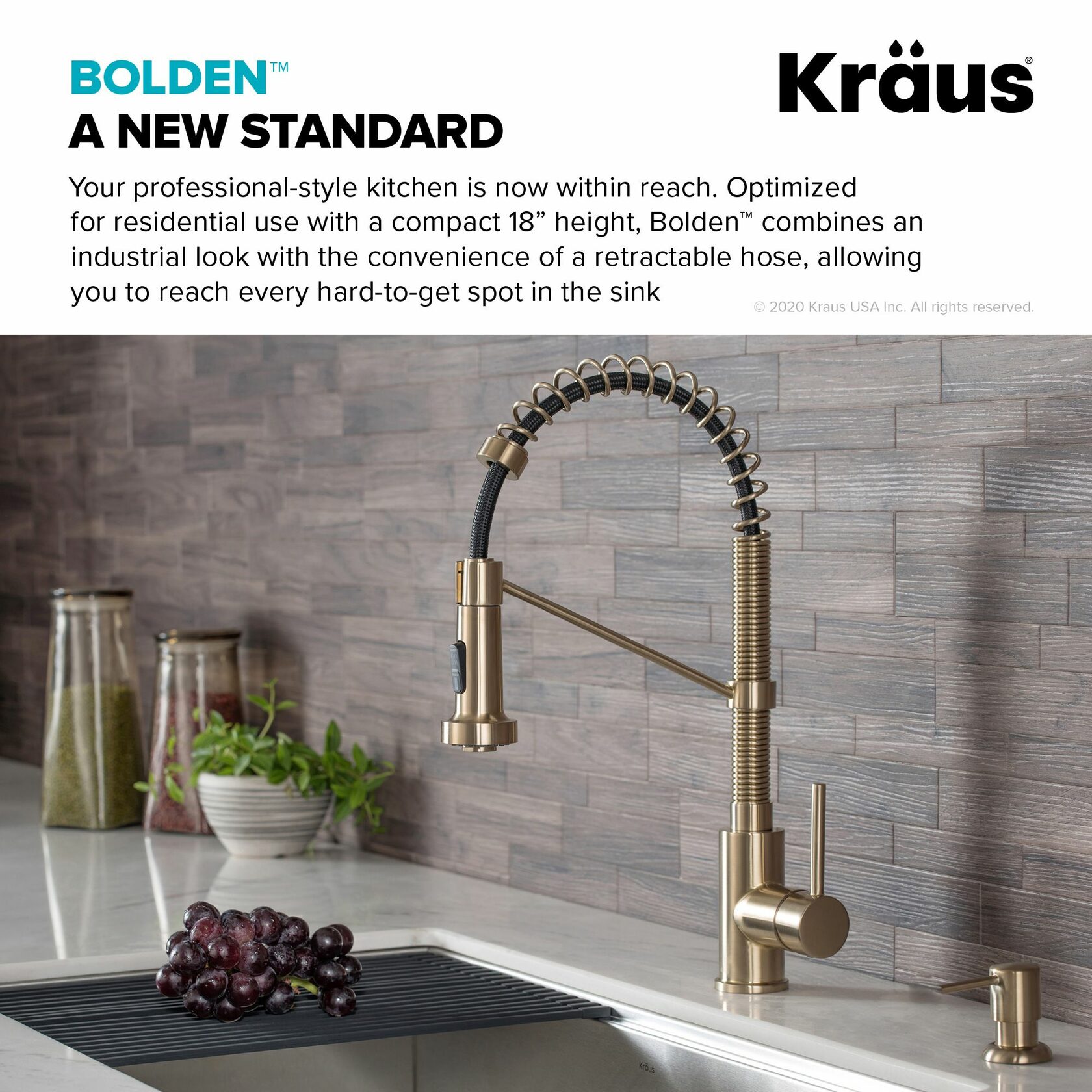 Кухонний змішувач Kraus KPF-1610SFACB - изображение 5