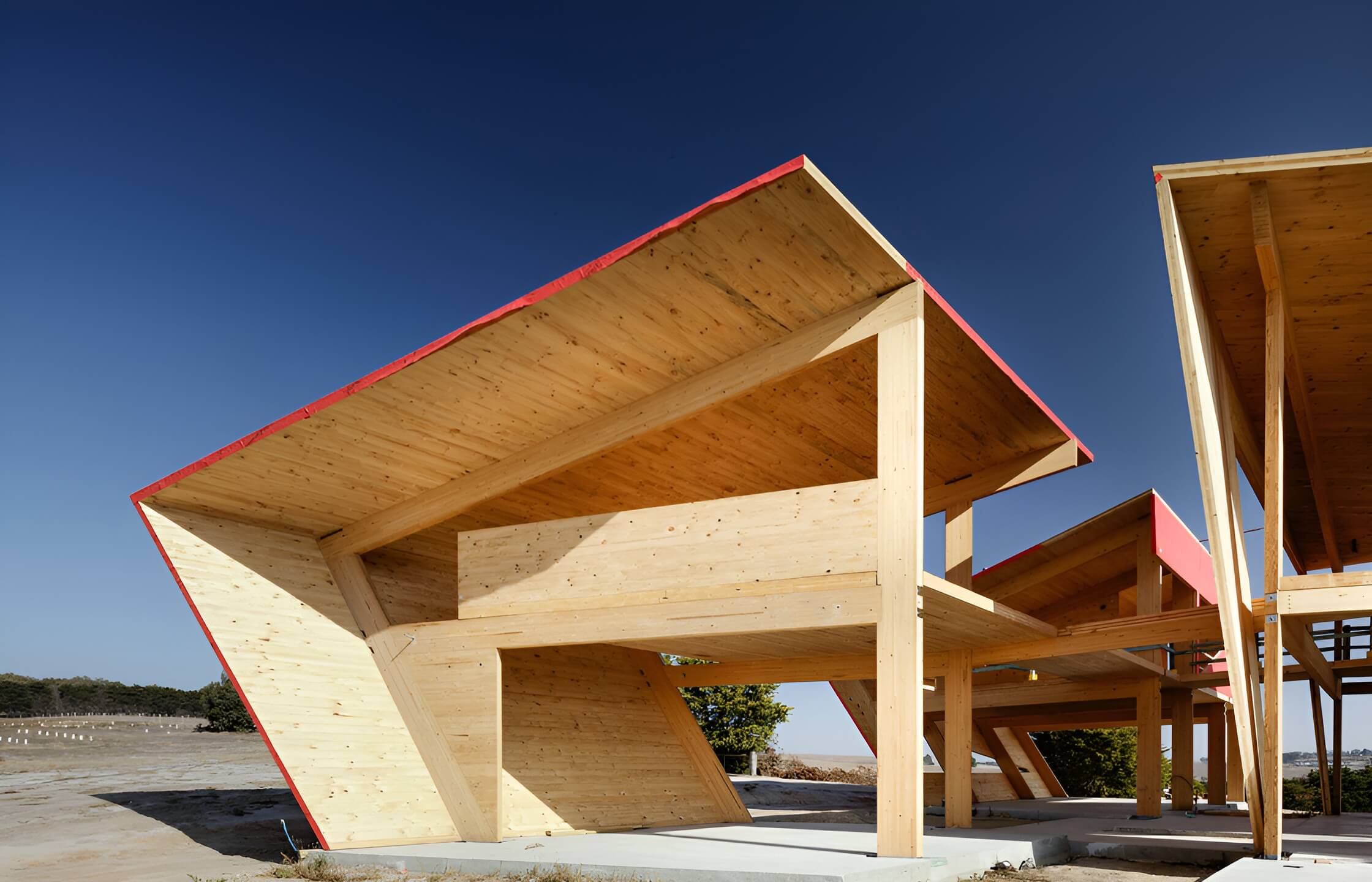 Технология строительства из CLT-панелей в строительной компании ...