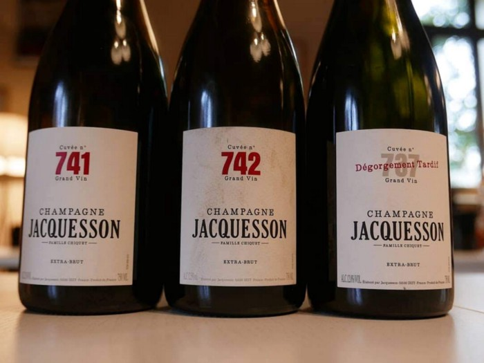 700 cuvees of Jacquesson