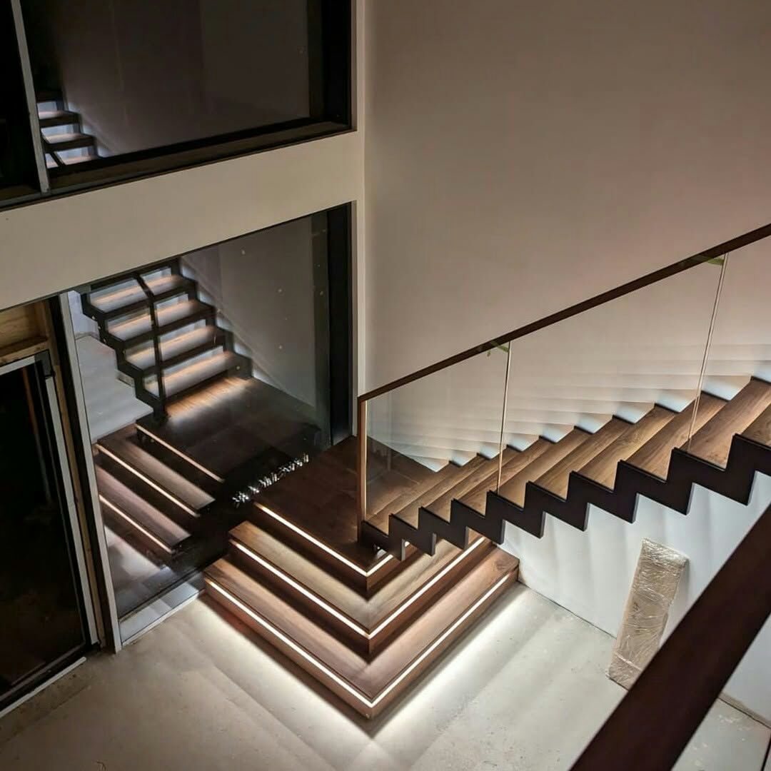 Лестницы открытого типа на косоурах “ZIG-ZAG”