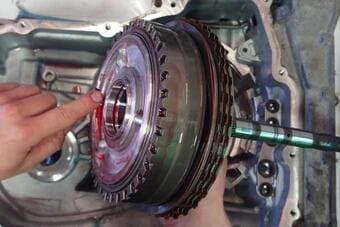 Новый барабан 3-5-R в сборе и блок соленоидов GM 6T45 после капремонта Chevrolet Captiva