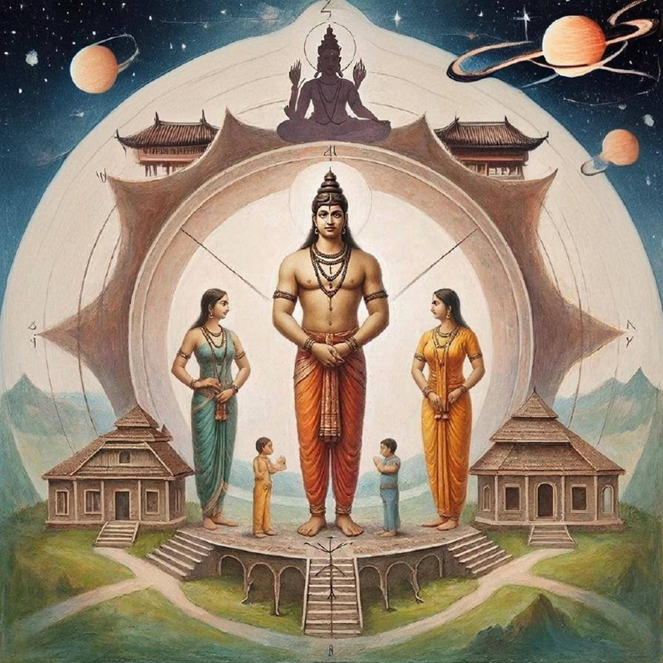 Изображение выглядит как искусство, картина, луна, человек

Содержимое, созданное искусственным интеллектом, может быть неверным.