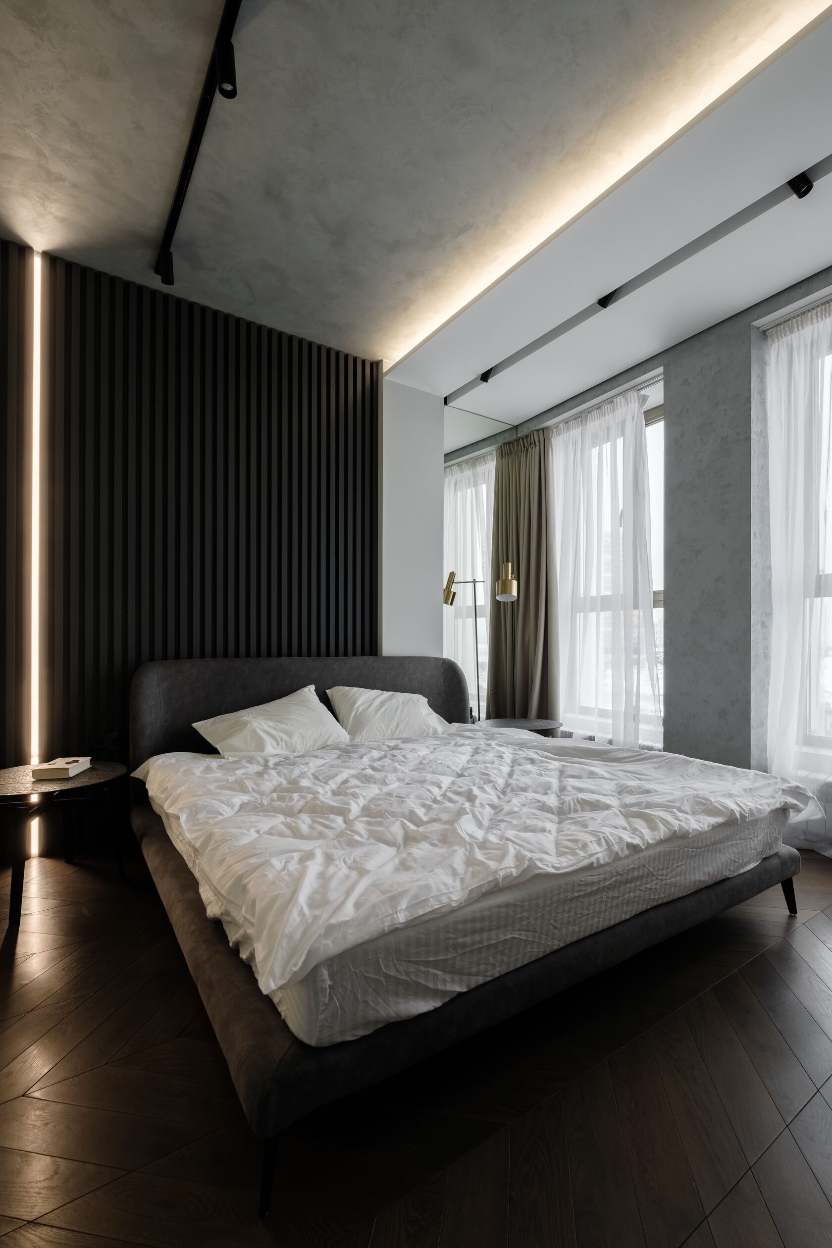 Жилой интерьер в ЖК Golden City 90 м2 | Petrov Design