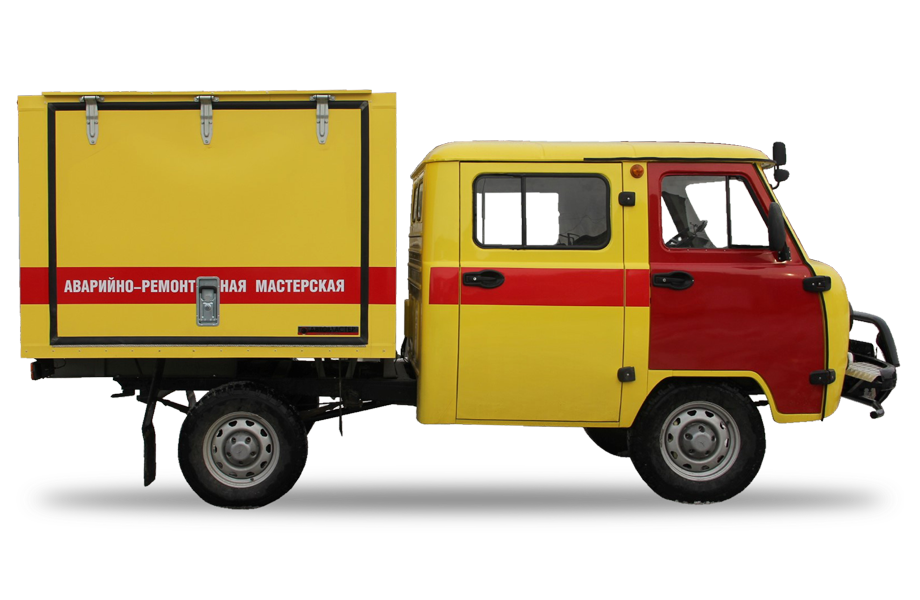 Аварийно-ремонтная мастерская МУХА на шасси УАЗ 390945