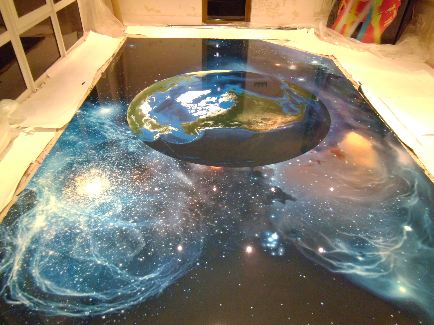 3д пол наливной