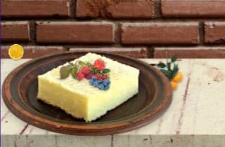 Приготовление творожной запеканки с вермишелью в духовке: шаг 12