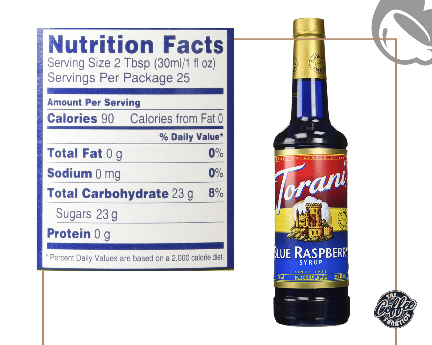 Torani syrup History Types of syrups Ingredients Where to buy