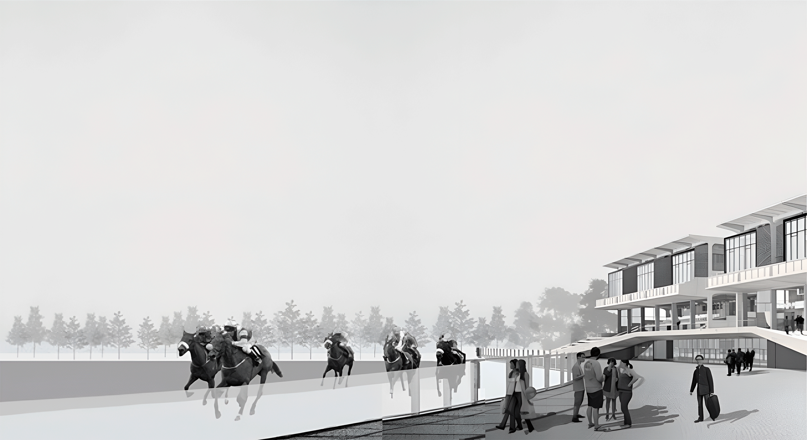 Competitive Design Project for Revitalization of the Historical Hippodrome in Vienna