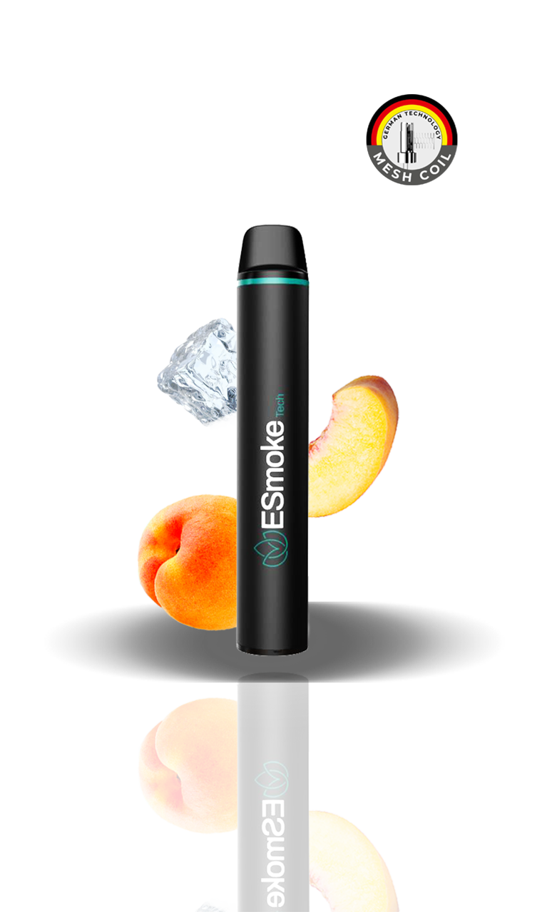 Electronic cigarettes with the taste of Peach