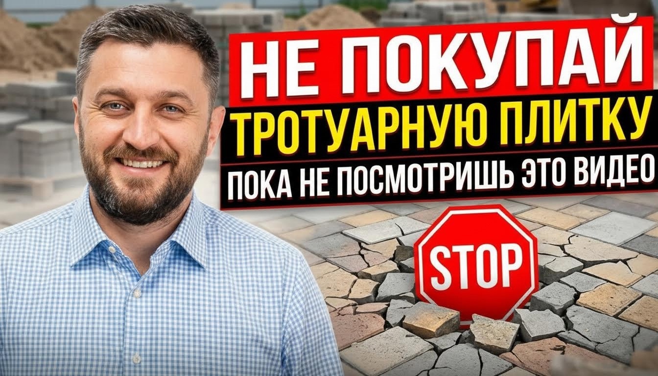 Тротуарная плитка: что нужно знать перед покупкой? — обложка выпуска