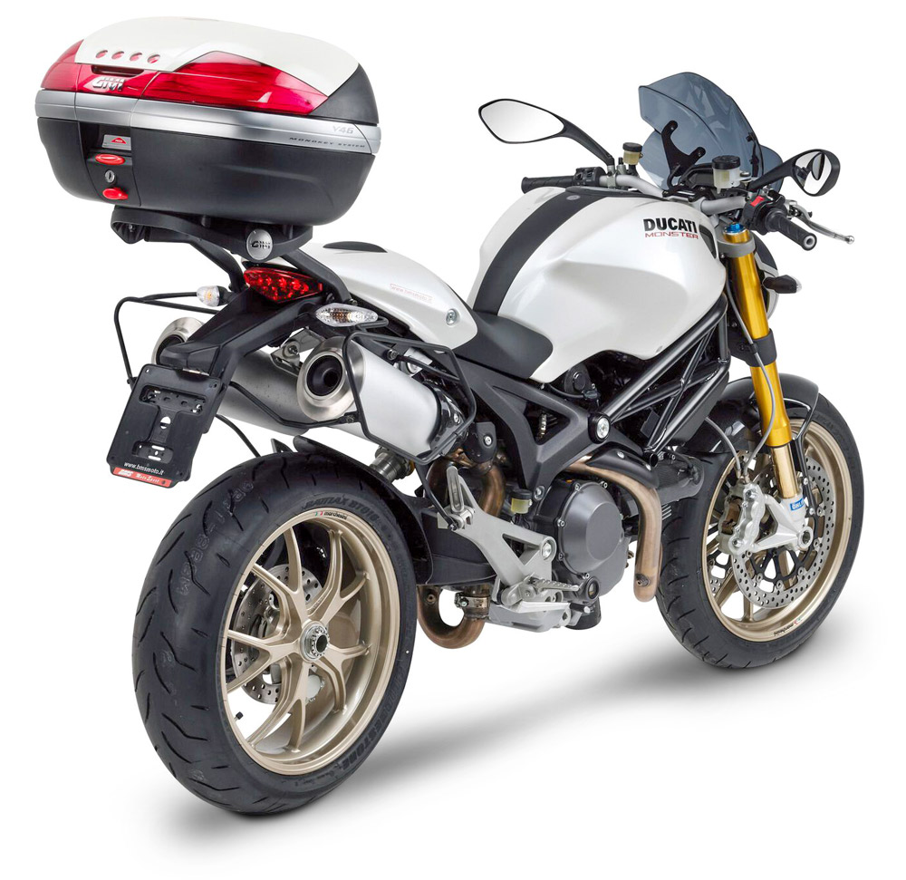 Тюнинг GIVI на Ducati Monster 696 / 796 / 1100 (2008–2014) с доставкой по  России и СНГ