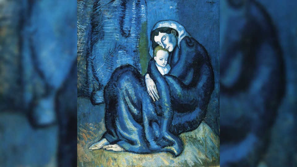 Пикассо П. Мать и дитя. 1902