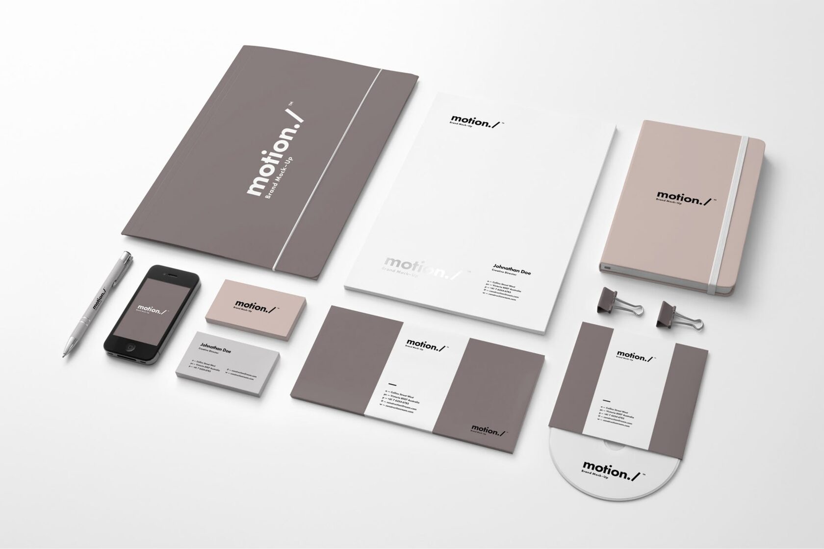 Brand identity. Brand Identity Mockup. Моушн визиток. Stationery Mock up.