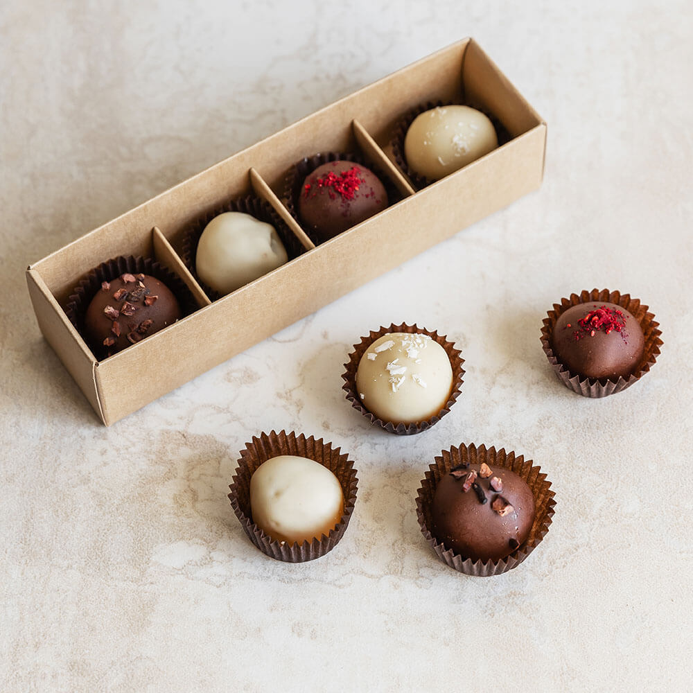 Набор сырных трюфелей ручной работы в Новосибирске