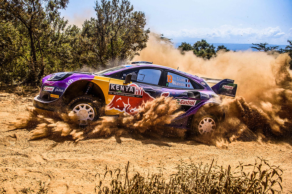 Себастьен Лёб и Изабель Гальмиш, Ford Puma Rally1 (3 WRT), ралли Сафари 2022