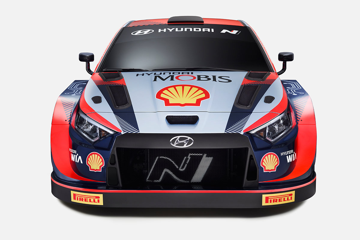Hyundai i20 N Rally1 2022 года