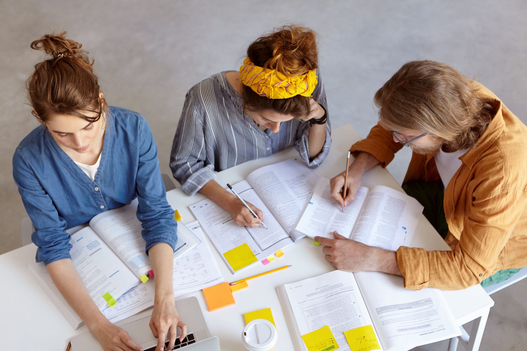 Среди сотрудников. Plans of the Clever students.