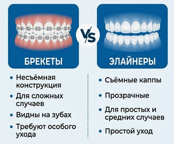 Брекеты или элайнеры: что лучше — сравнение, плюсы и минусы | «Ваше Здоровье»