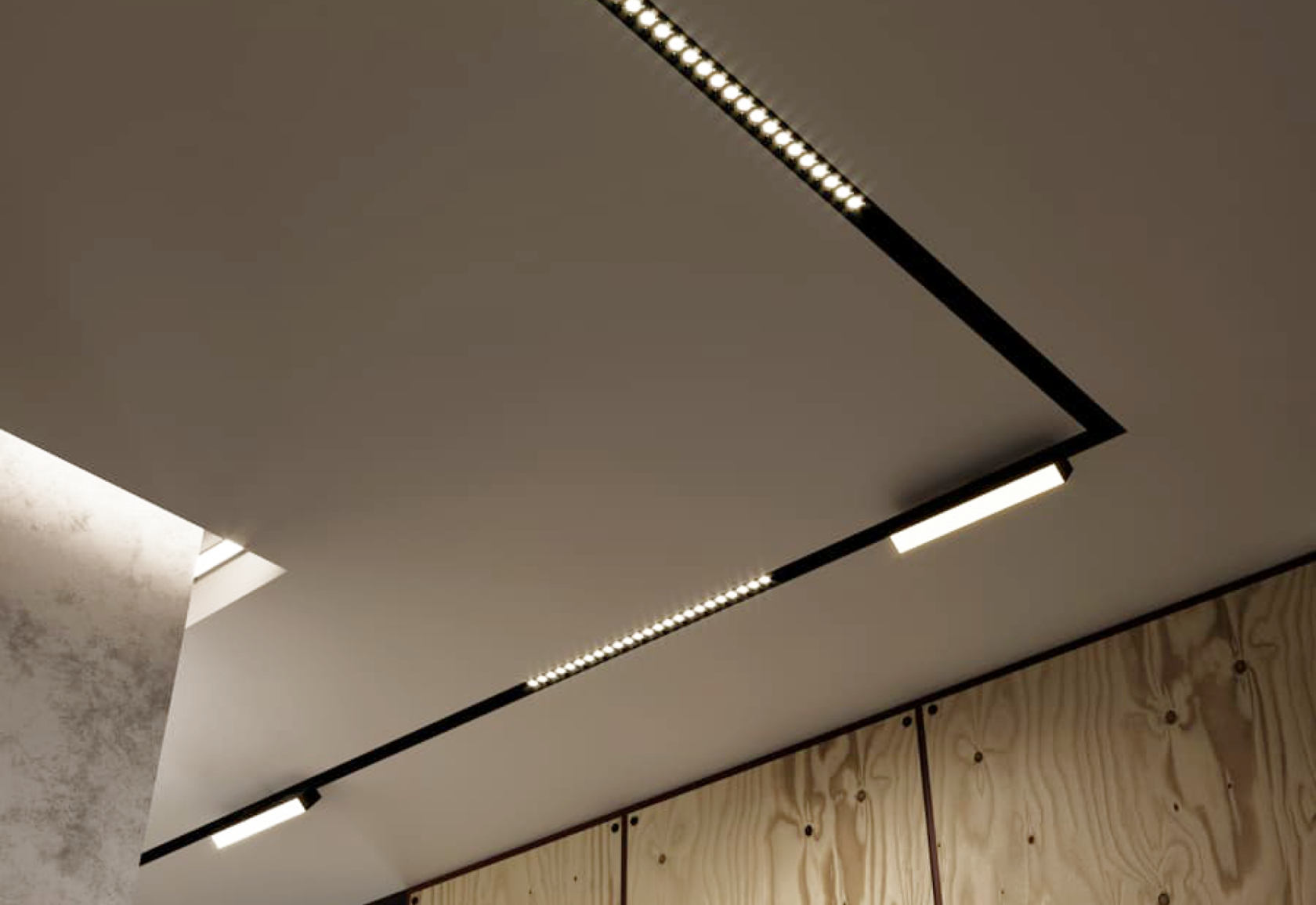 Трековое освещения LUMINOTTI: цена с установкой под ключ | Студия ...