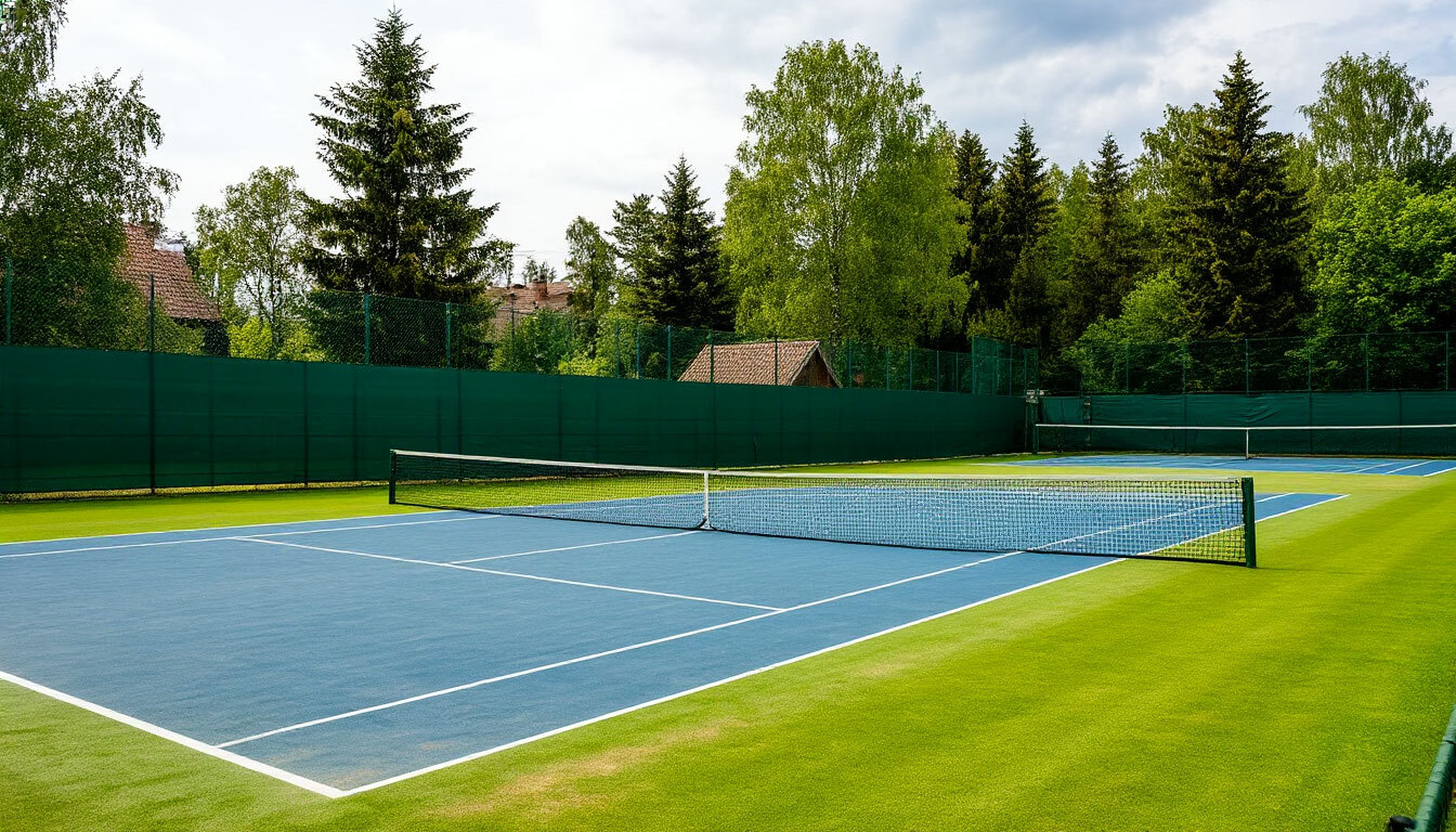 Обучение игре в большой теннис