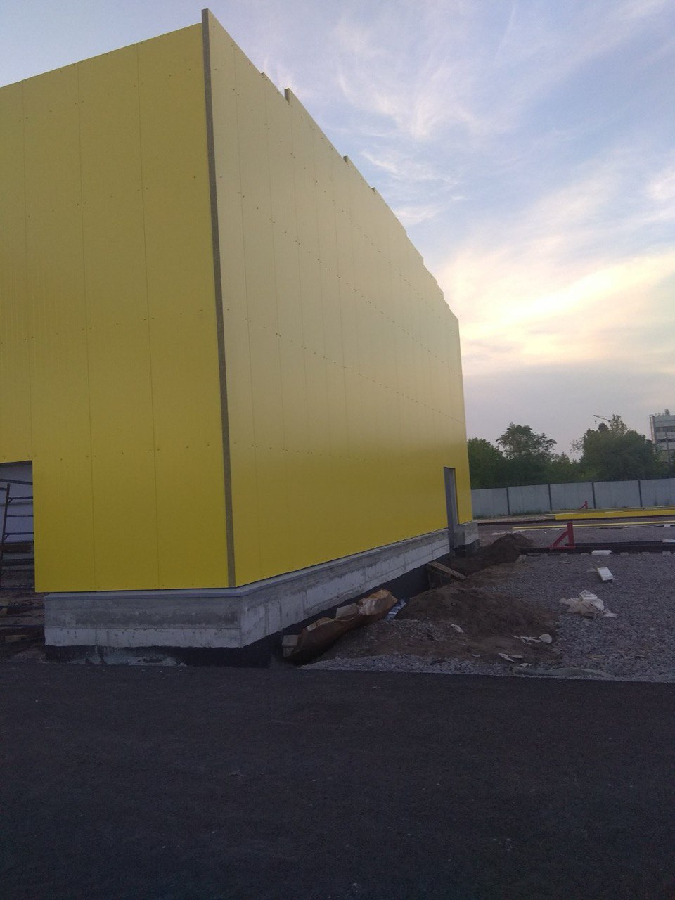 Строительство производственного помещения