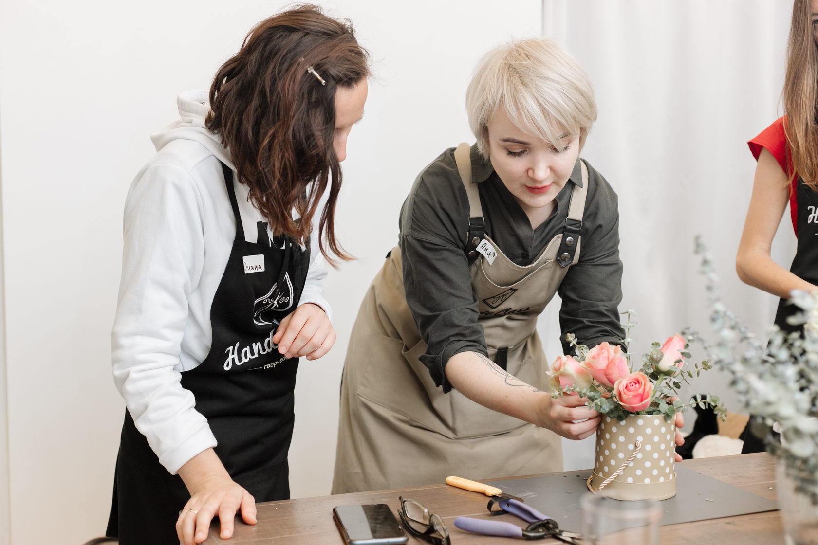 Handy class флористика СПБ. Объявление курсы флористики. Хэнди класс флористика СПБ.