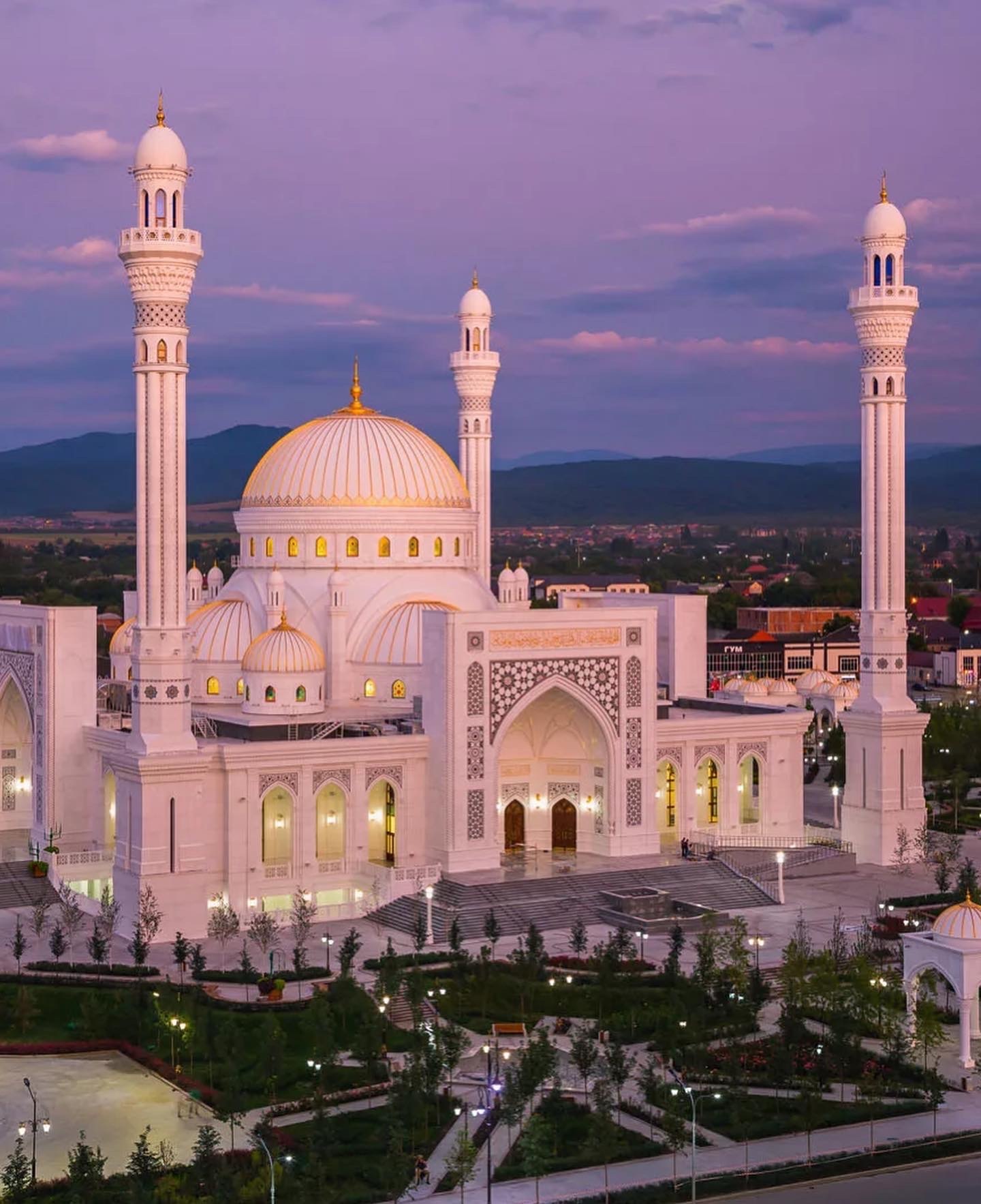 Шали Чеченская Республика мечеть