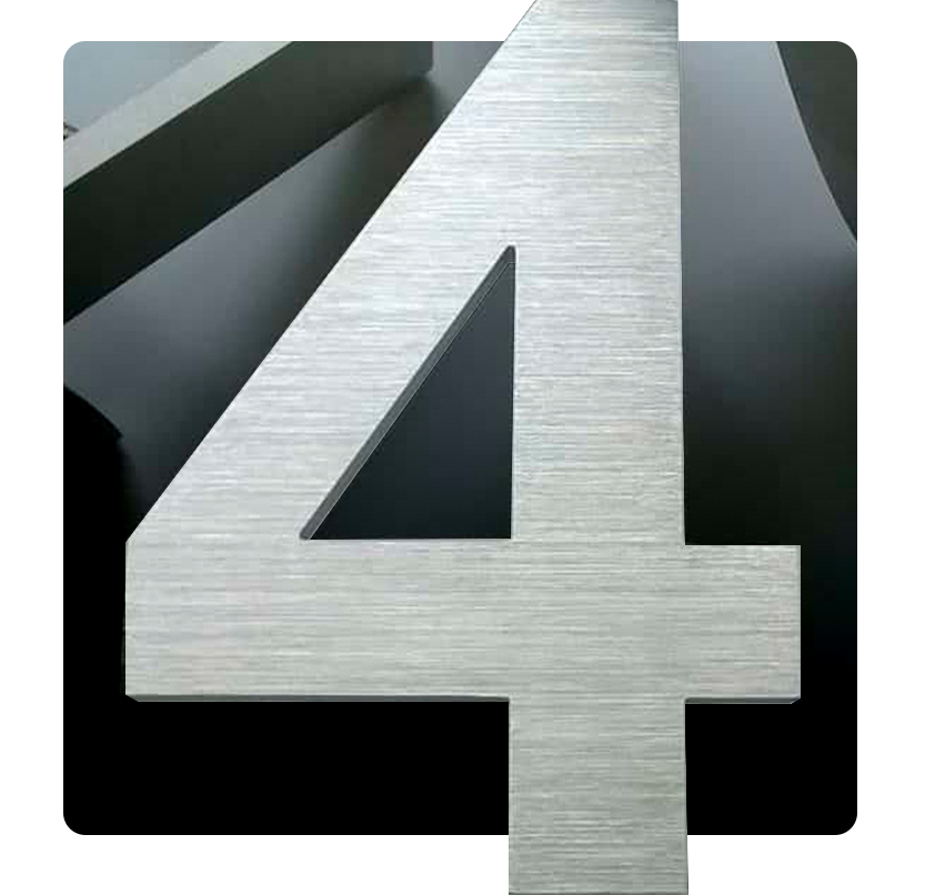 вывеска из металла