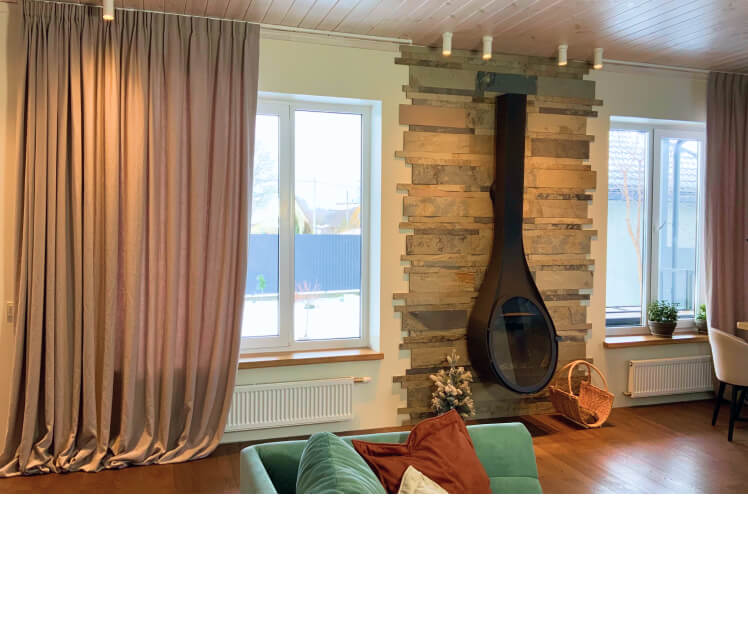 Дизайн и пошив штор в Минске - заказать шторы