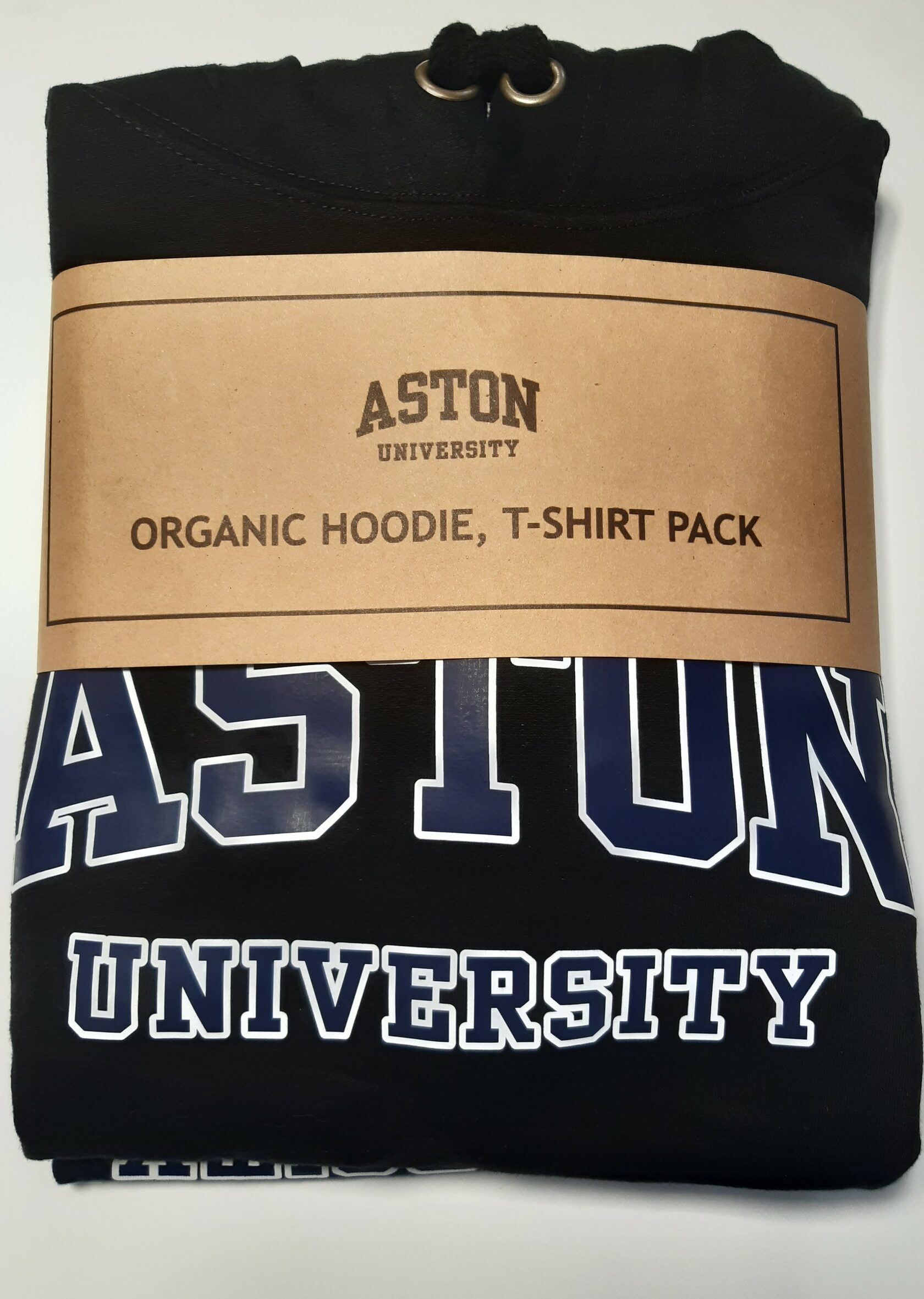 Aston Organic Hoody & Tee pack - Black