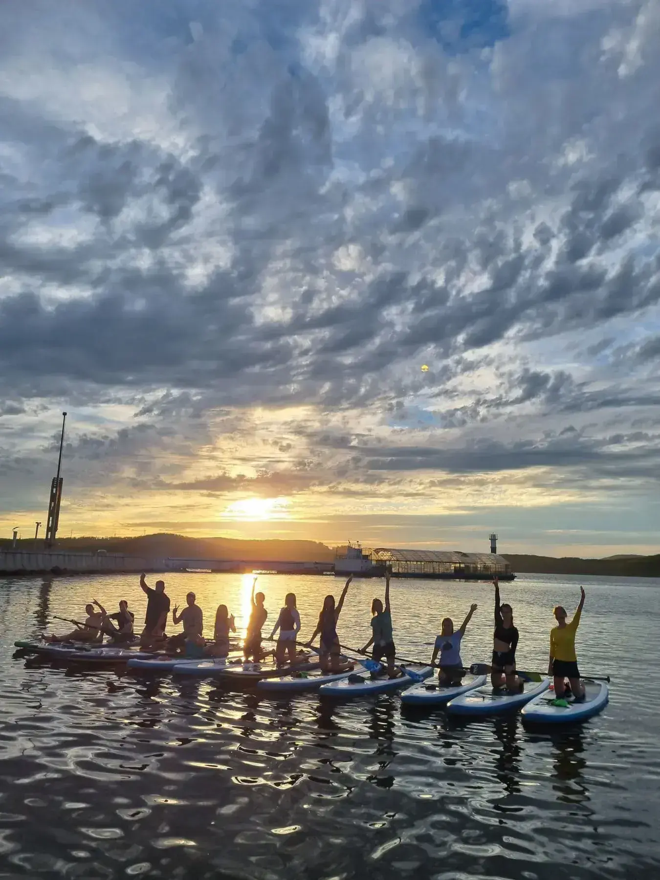 Прогулка на закате с SUPRELAX