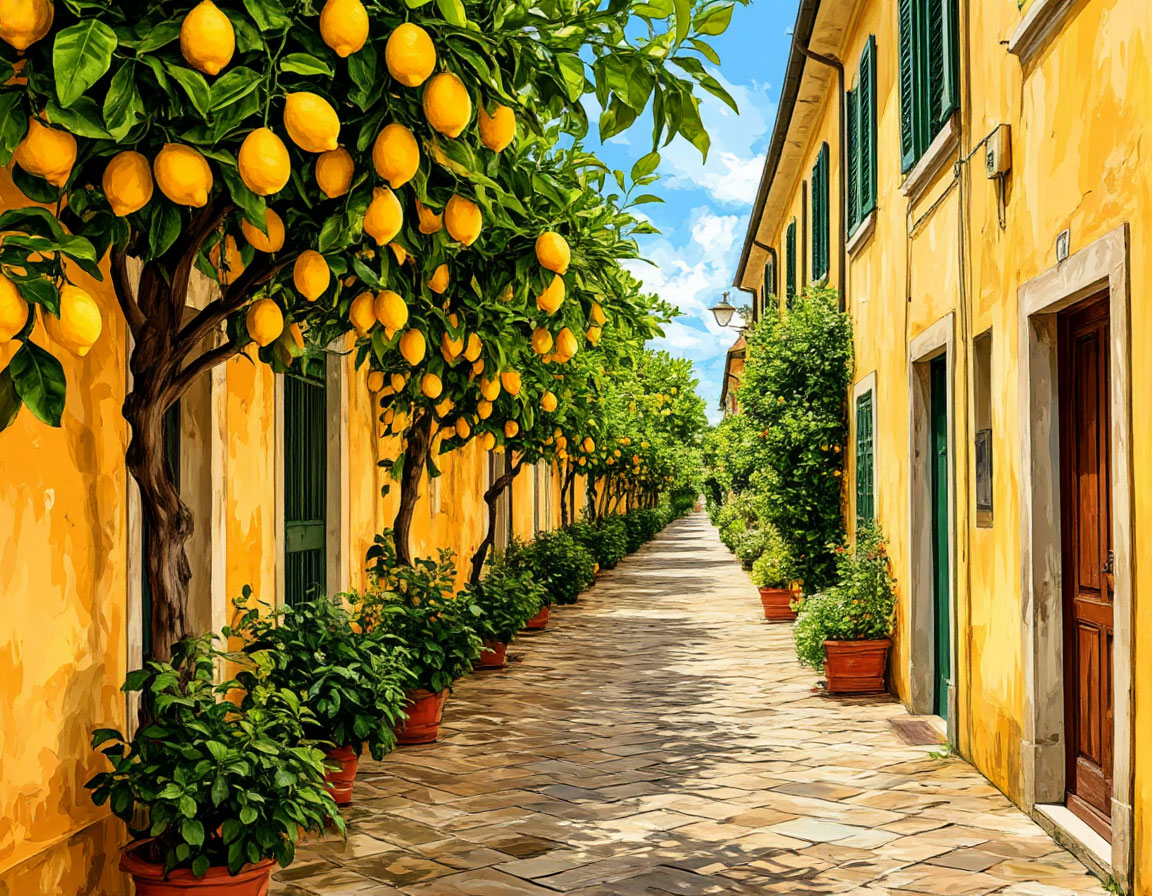 Италия. Лимоны