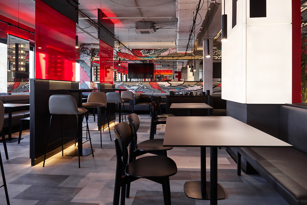 зал ресторана интерьерная съемка в Нижнем новгороде