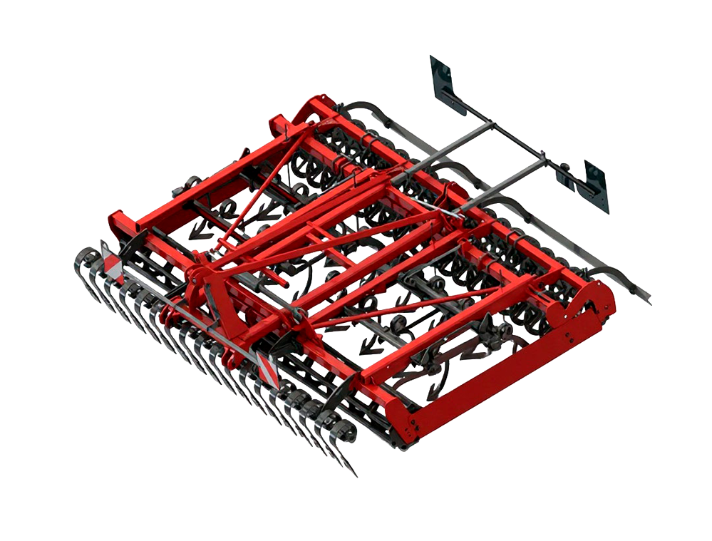 Компактор SEVERIT 400 H на обработке поля