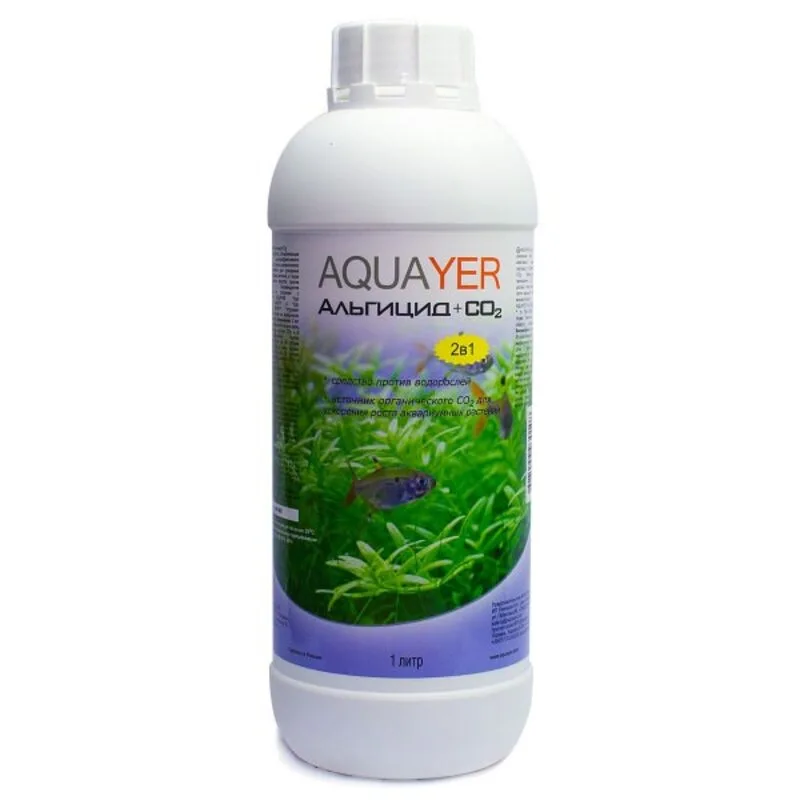 AQUAYER Альгицид+со2, 250мл. AQUAYER, Альгицид+со2 100 ml. AQUAYER Альгицид+со2, 100мл. AQUAYER, Альгицид+со2 250 ml.