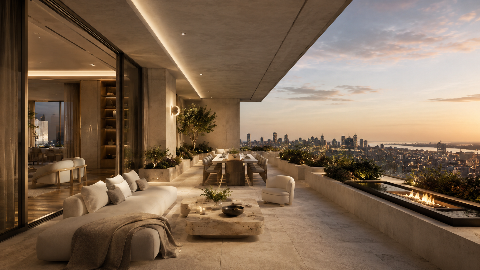 CONTINUUM architectural project moodboard