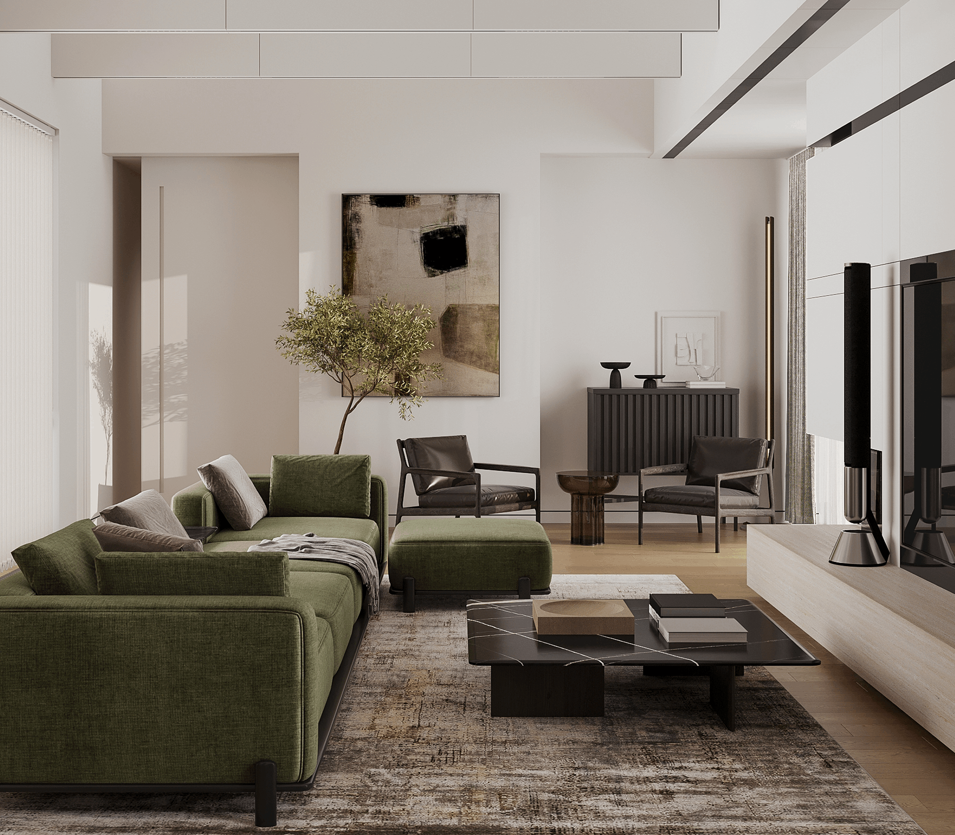 современный дизайн интерьера гостиной в доме фото