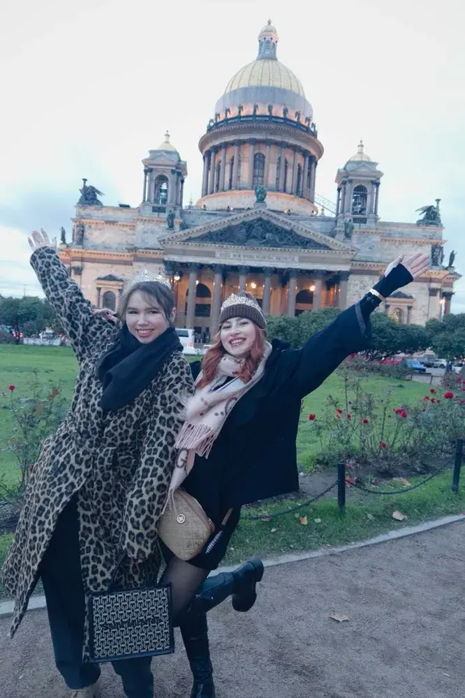 Прогулка у Исаакиевского собора