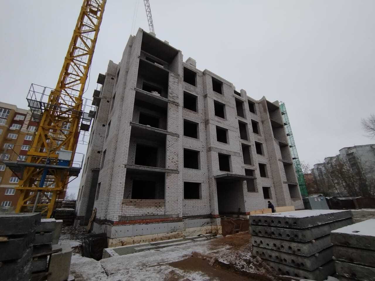 Ход строительства