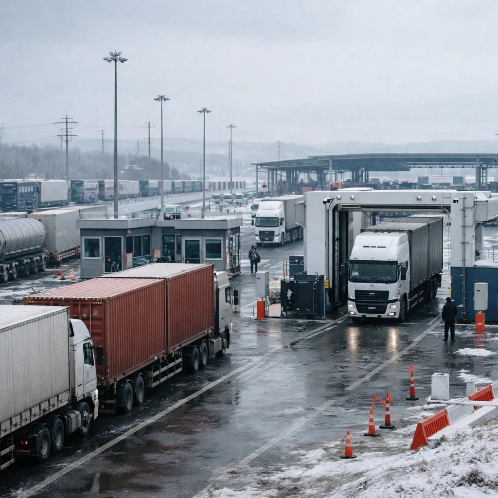 Сроки перехода через КПП между РФ, КНР и Казахстаном выросли втрое