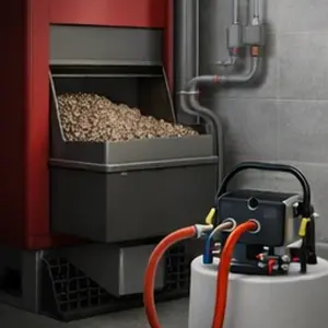 Промывка пеллетных котлов