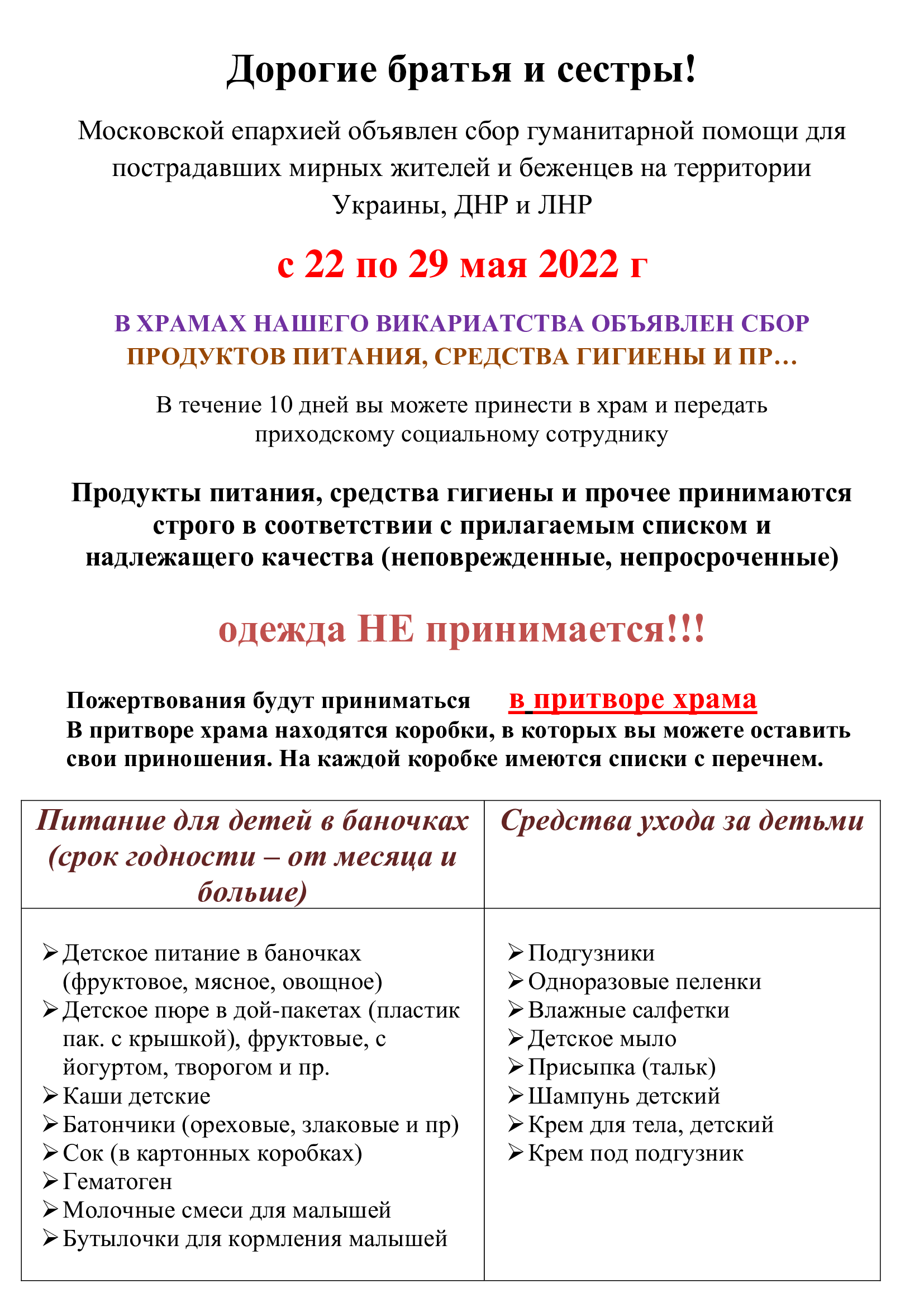 Храм димитрия хорошево расписание