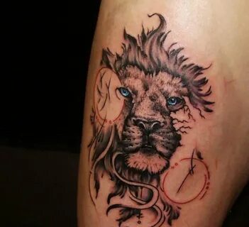 Стиль татуировки. векторный силуэт льва, изолированные на белом фоне. знак зодиака лев