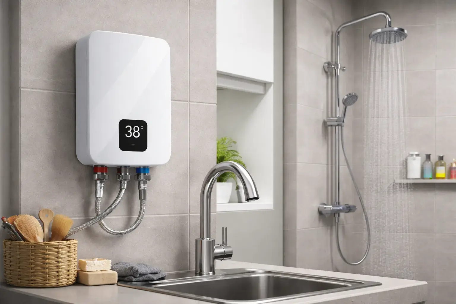 Выбрать проточный водонагреватель