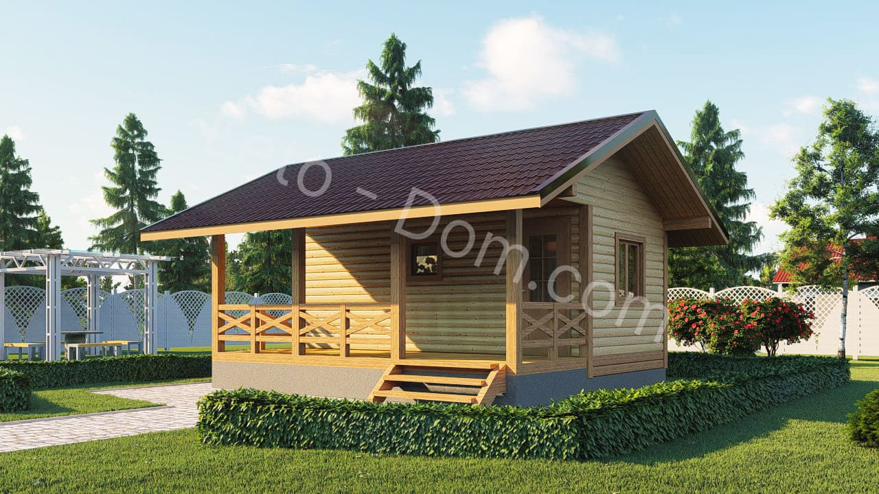 дом из бруса